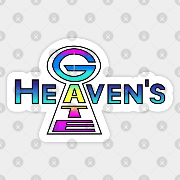 Heaven's Gate Sticker by irbehardcore